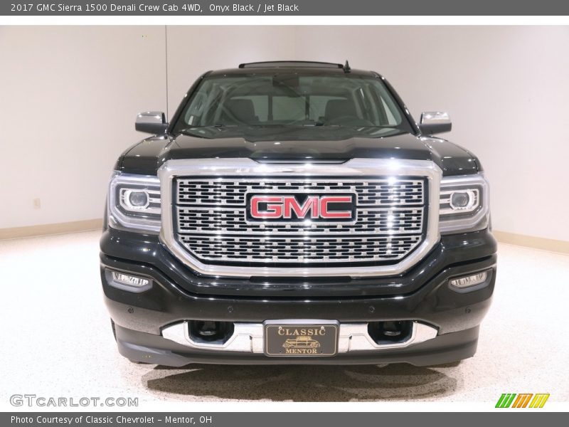  2017 Sierra 1500 Denali Crew Cab 4WD Onyx Black