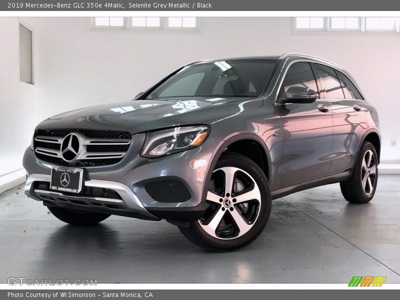 Selenite Grey Metallic / Black 2019 Mercedes-Benz GLC 350e 4Matic