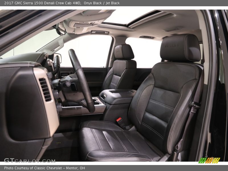 Front Seat of 2017 Sierra 1500 Denali Crew Cab 4WD