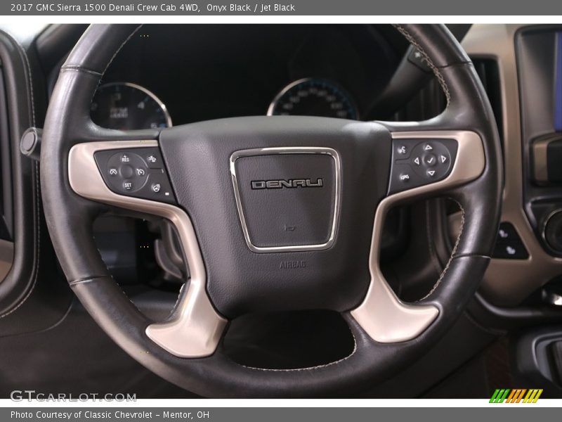  2017 Sierra 1500 Denali Crew Cab 4WD Steering Wheel