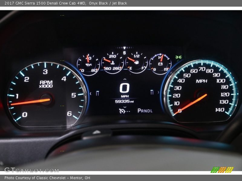  2017 Sierra 1500 Denali Crew Cab 4WD Denali Crew Cab 4WD Gauges