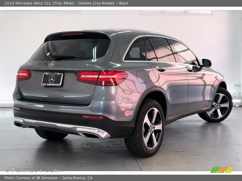 Selenite Grey Metallic / Black 2019 Mercedes-Benz GLC 350e 4Matic