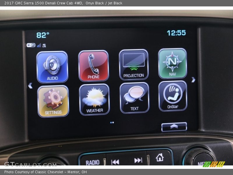Onyx Black / Jet Black 2017 GMC Sierra 1500 Denali Crew Cab 4WD