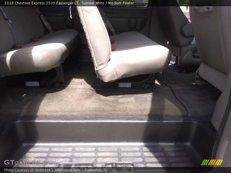 Summit White / Medium Pewter 2018 Chevrolet Express 3500 Passenger LT