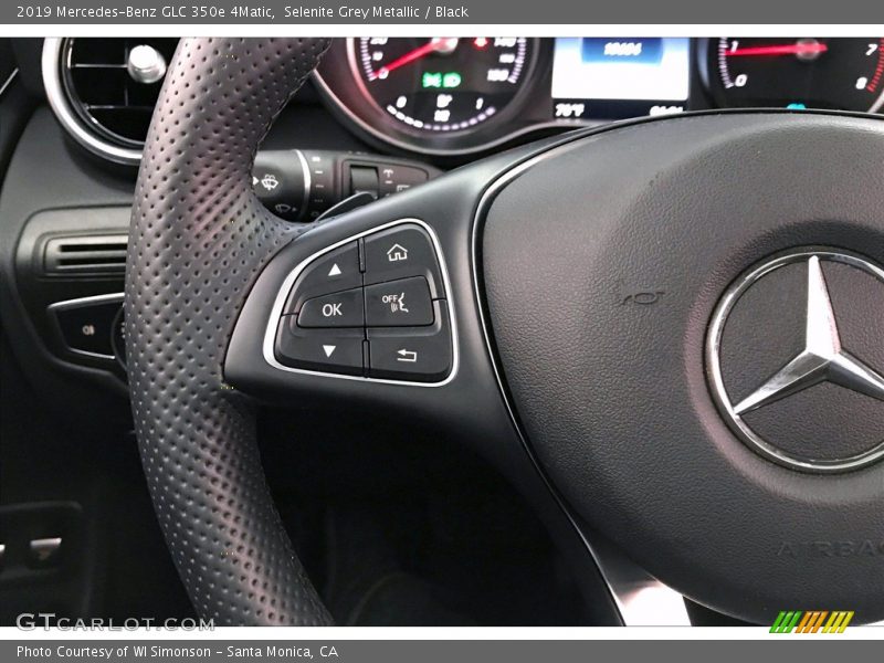 Selenite Grey Metallic / Black 2019 Mercedes-Benz GLC 350e 4Matic