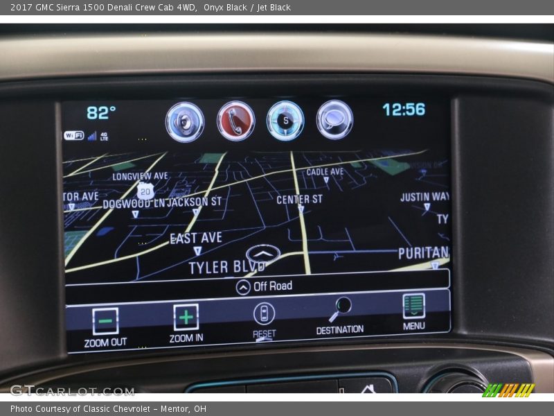 Onyx Black / Jet Black 2017 GMC Sierra 1500 Denali Crew Cab 4WD