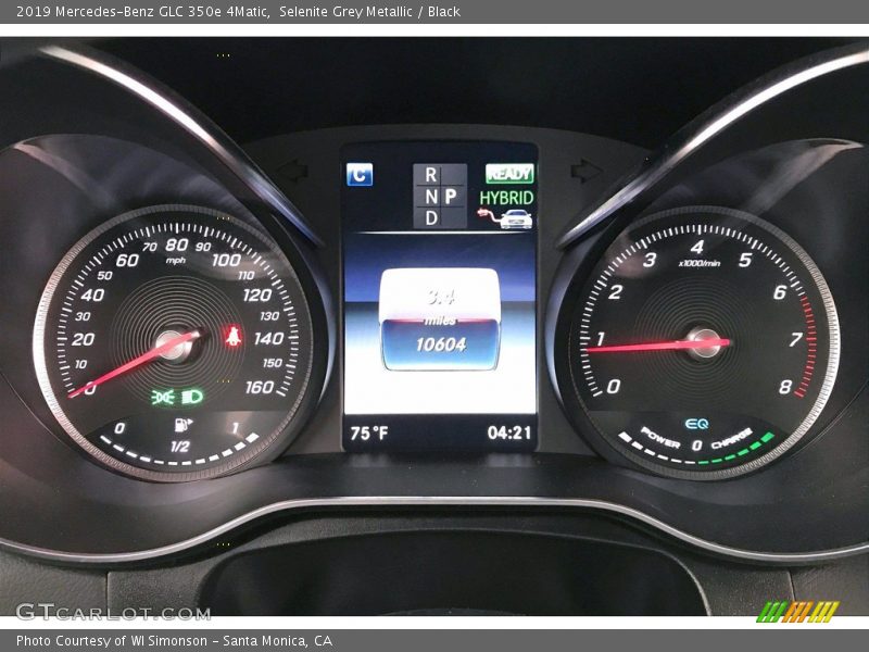 Selenite Grey Metallic / Black 2019 Mercedes-Benz GLC 350e 4Matic
