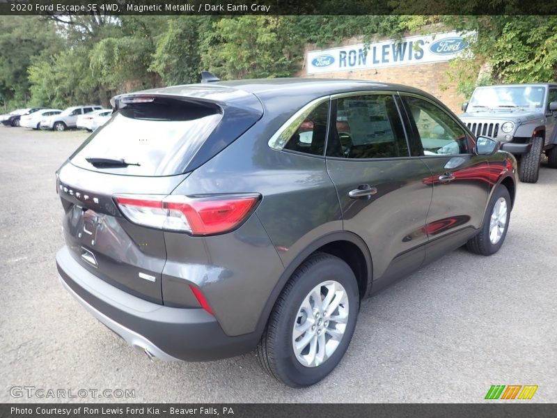 Magnetic Metallic / Dark Earth Gray 2020 Ford Escape SE 4WD