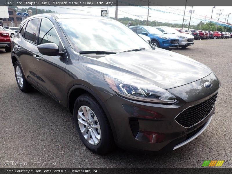 Magnetic Metallic / Dark Earth Gray 2020 Ford Escape SE 4WD