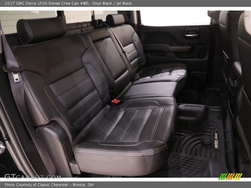 Rear Seat of 2017 Sierra 1500 Denali Crew Cab 4WD