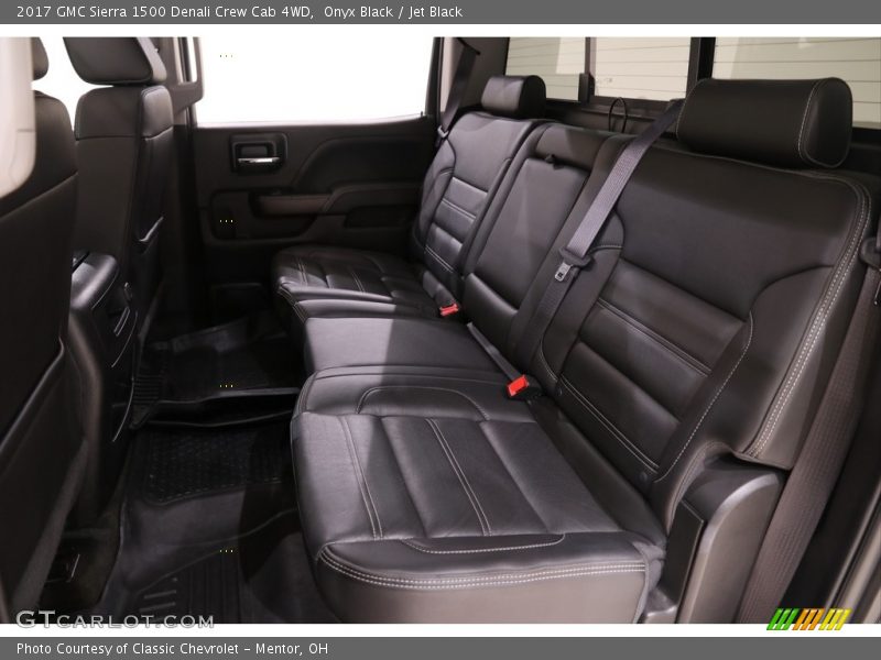 Rear Seat of 2017 Sierra 1500 Denali Crew Cab 4WD