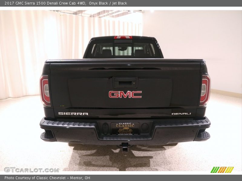 Onyx Black / Jet Black 2017 GMC Sierra 1500 Denali Crew Cab 4WD
