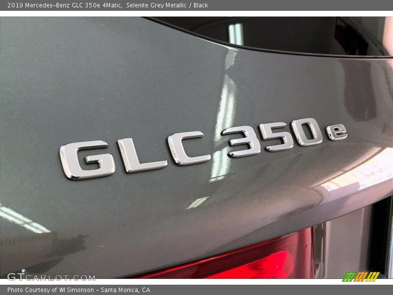 Selenite Grey Metallic / Black 2019 Mercedes-Benz GLC 350e 4Matic