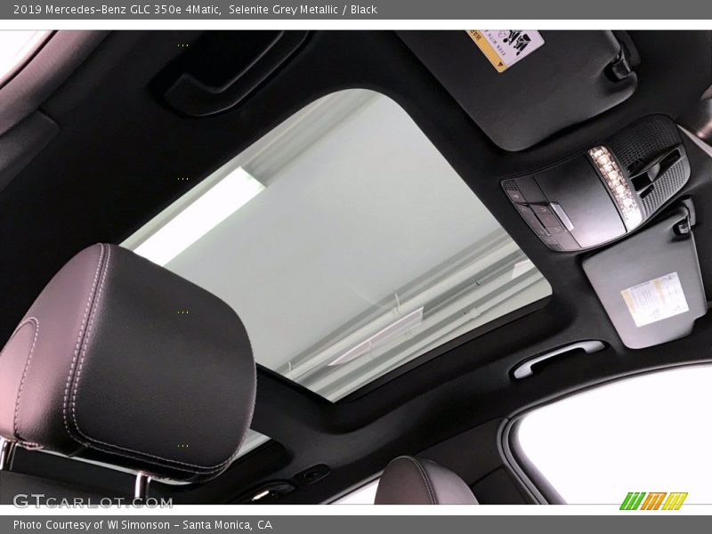 Selenite Grey Metallic / Black 2019 Mercedes-Benz GLC 350e 4Matic