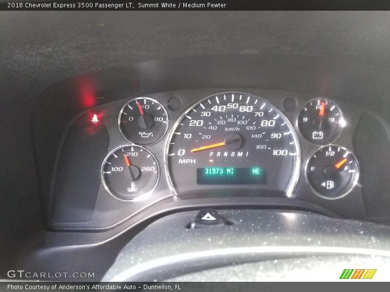  2018 Express 3500 Passenger LT 3500 Passenger LT Gauges