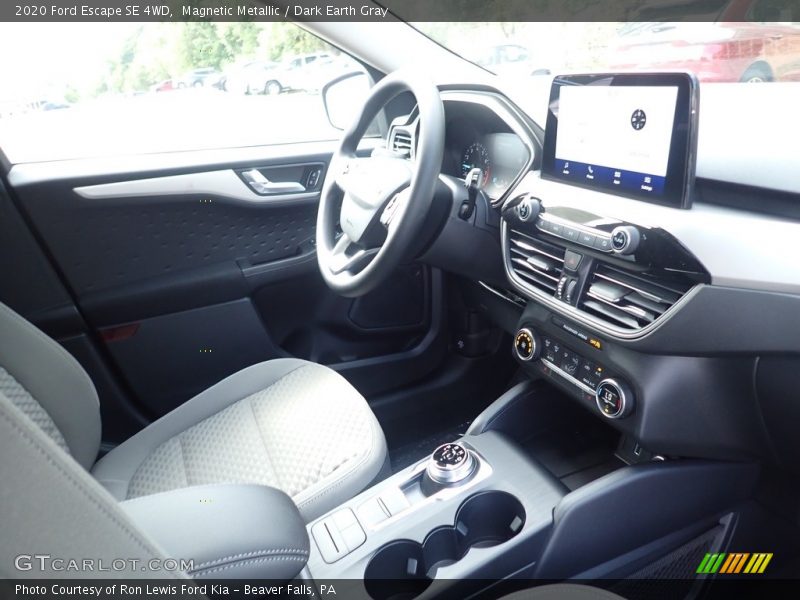 Magnetic Metallic / Dark Earth Gray 2020 Ford Escape SE 4WD