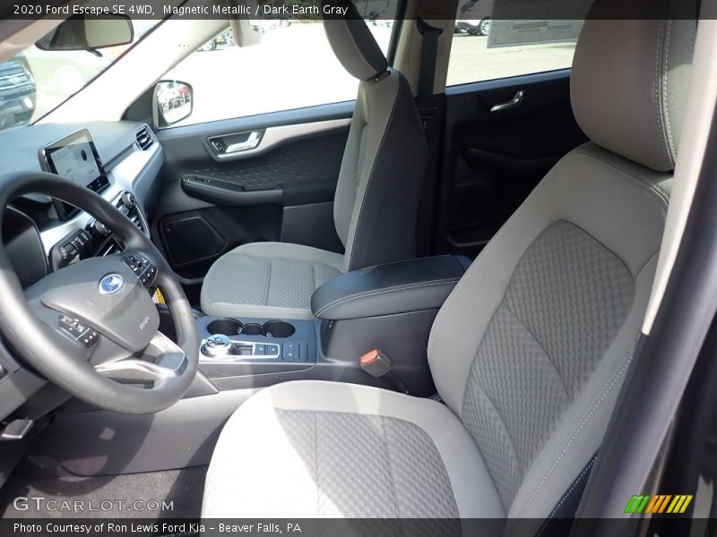 Magnetic Metallic / Dark Earth Gray 2020 Ford Escape SE 4WD