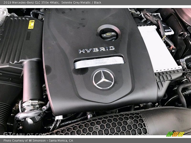 Selenite Grey Metallic / Black 2019 Mercedes-Benz GLC 350e 4Matic