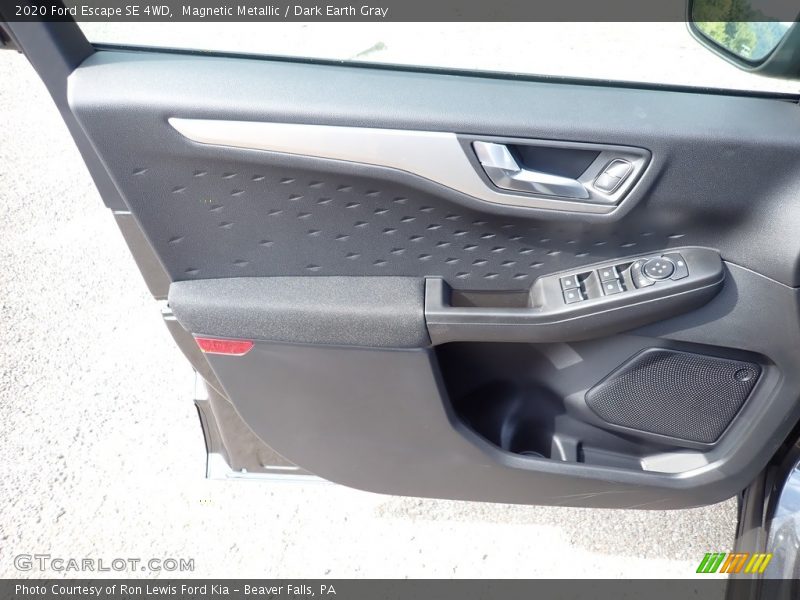 Magnetic Metallic / Dark Earth Gray 2020 Ford Escape SE 4WD