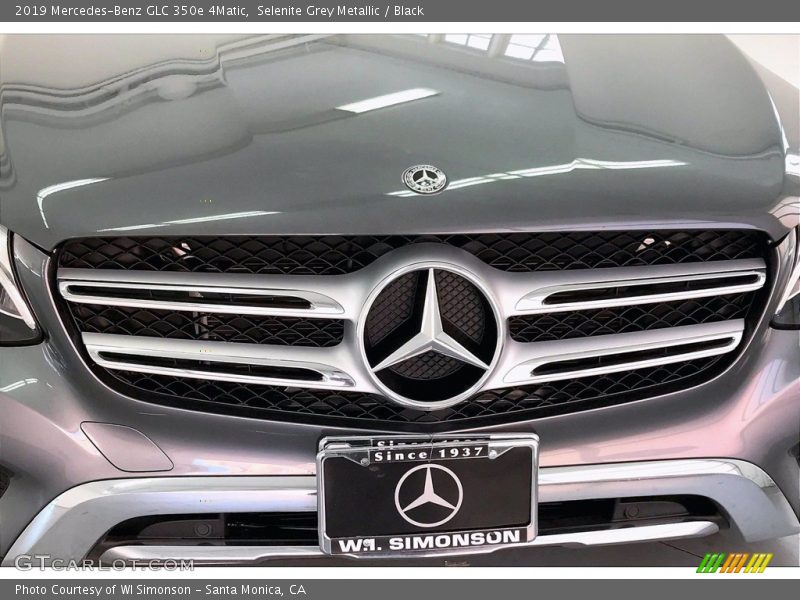 Selenite Grey Metallic / Black 2019 Mercedes-Benz GLC 350e 4Matic
