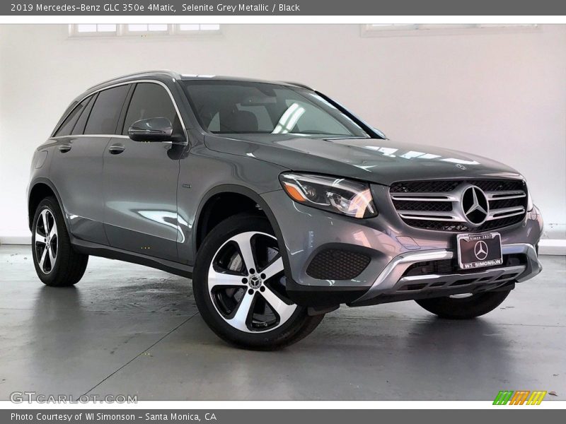 Selenite Grey Metallic / Black 2019 Mercedes-Benz GLC 350e 4Matic