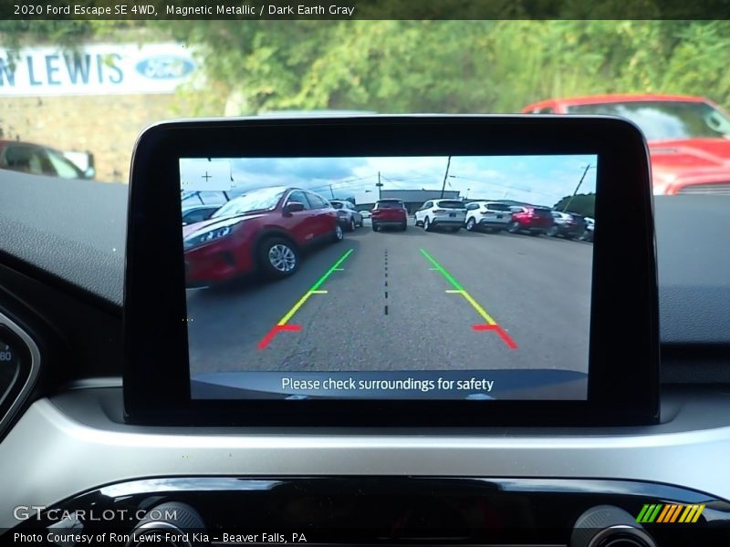 Magnetic Metallic / Dark Earth Gray 2020 Ford Escape SE 4WD