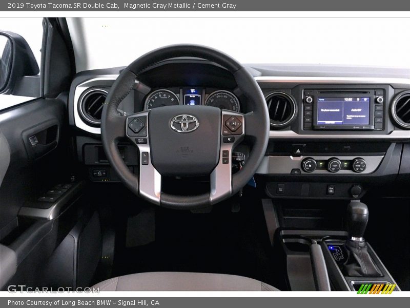 Dashboard of 2019 Tacoma SR Double Cab