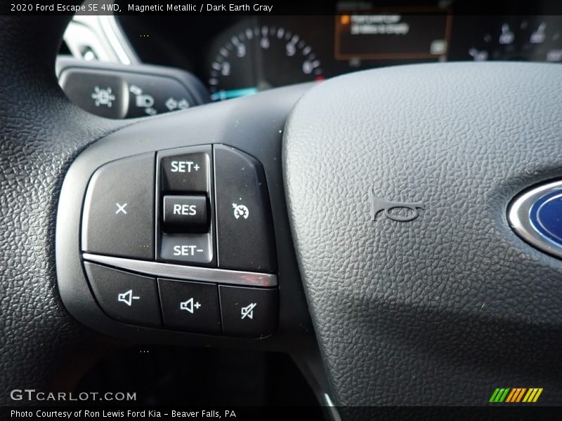 Magnetic Metallic / Dark Earth Gray 2020 Ford Escape SE 4WD