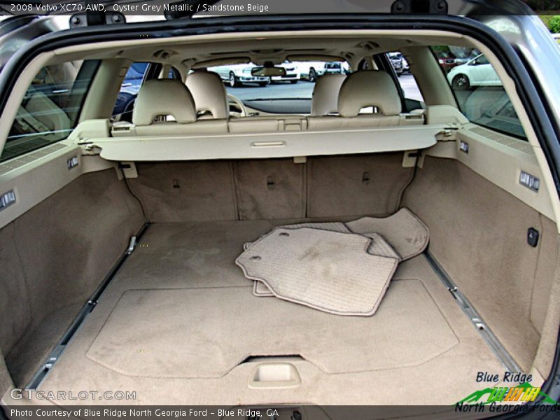 Oyster Grey Metallic / Sandstone Beige 2008 Volvo XC70 AWD