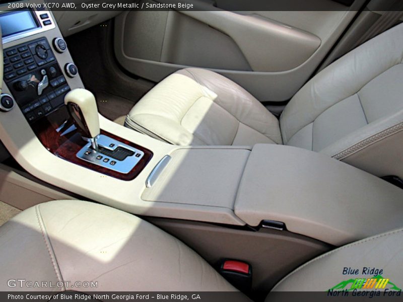 Oyster Grey Metallic / Sandstone Beige 2008 Volvo XC70 AWD