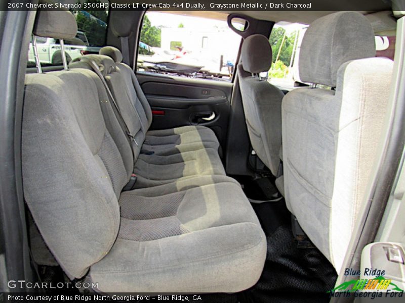 Graystone Metallic / Dark Charcoal 2007 Chevrolet Silverado 3500HD Classic LT Crew Cab 4x4 Dually