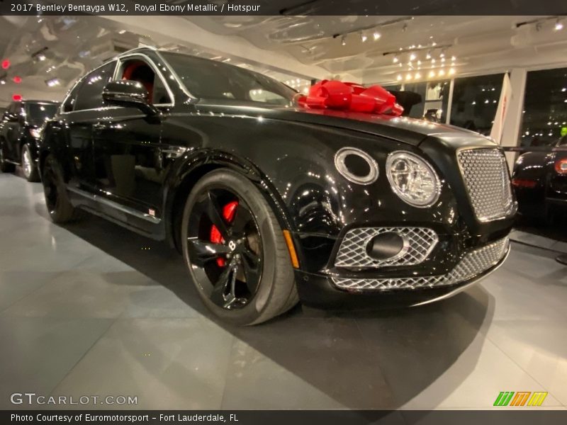  2017 Bentayga W12 Royal Ebony Metallic