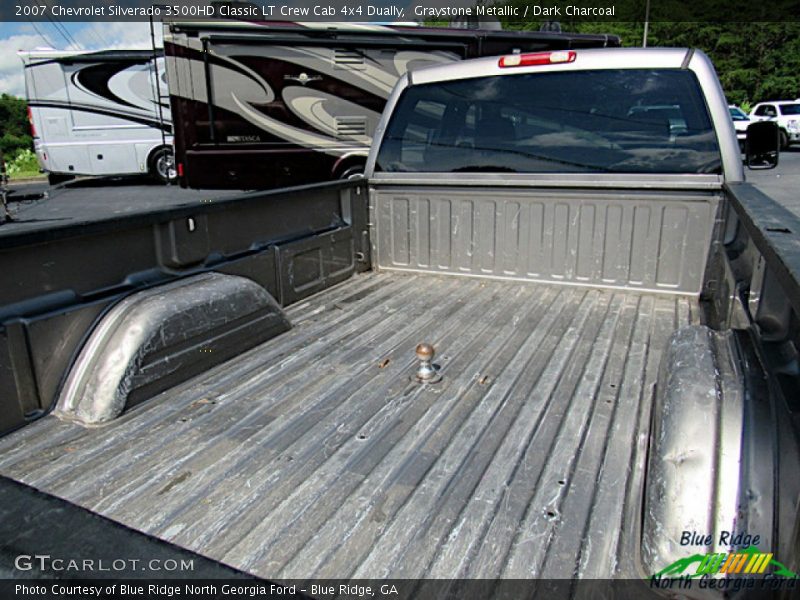 Graystone Metallic / Dark Charcoal 2007 Chevrolet Silverado 3500HD Classic LT Crew Cab 4x4 Dually