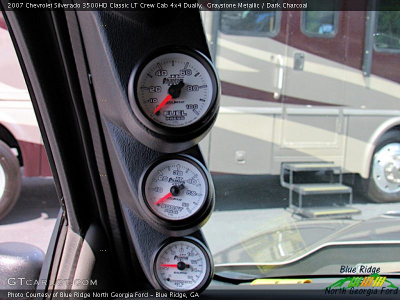 Graystone Metallic / Dark Charcoal 2007 Chevrolet Silverado 3500HD Classic LT Crew Cab 4x4 Dually