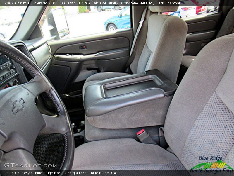 Graystone Metallic / Dark Charcoal 2007 Chevrolet Silverado 3500HD Classic LT Crew Cab 4x4 Dually