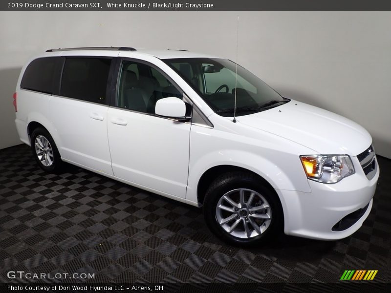 White Knuckle / Black/Light Graystone 2019 Dodge Grand Caravan SXT