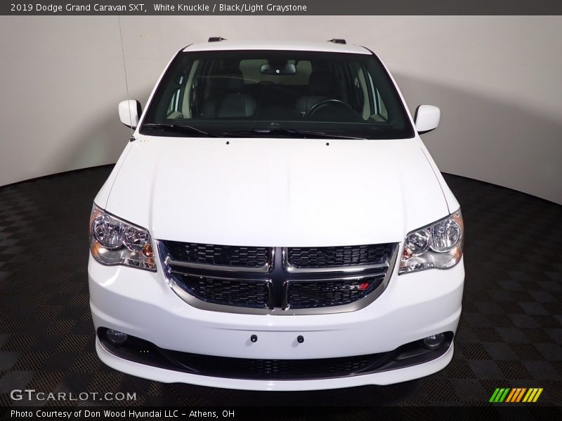White Knuckle / Black/Light Graystone 2019 Dodge Grand Caravan SXT