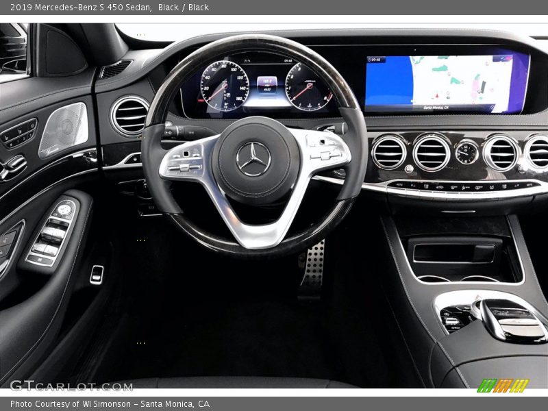 Black / Black 2019 Mercedes-Benz S 450 Sedan