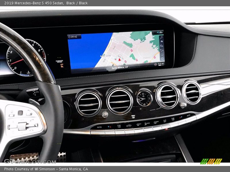 Black / Black 2019 Mercedes-Benz S 450 Sedan
