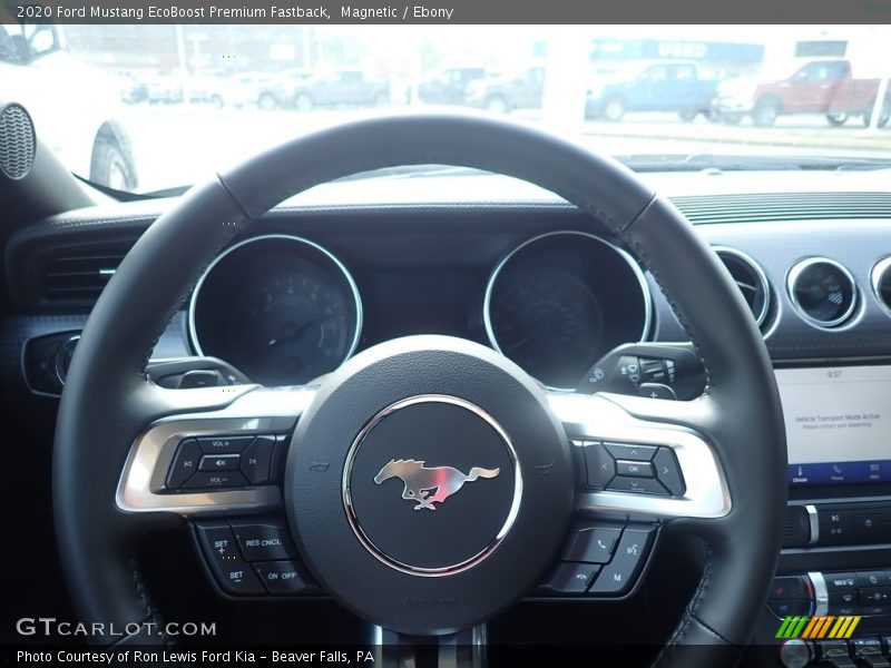 Magnetic / Ebony 2020 Ford Mustang EcoBoost Premium Fastback