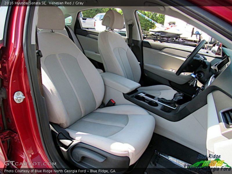 Venetian Red / Gray 2016 Hyundai Sonata SE