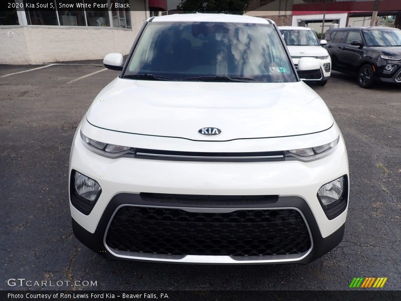 Snow White Pearl / Black 2020 Kia Soul S