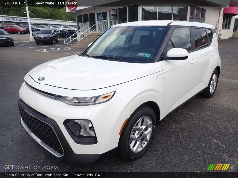 Snow White Pearl / Black 2020 Kia Soul S