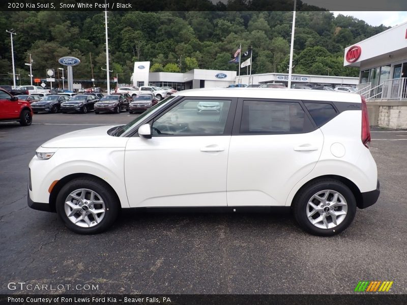 Snow White Pearl / Black 2020 Kia Soul S
