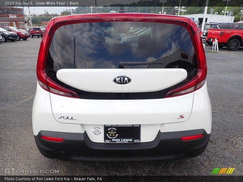 Snow White Pearl / Black 2020 Kia Soul S