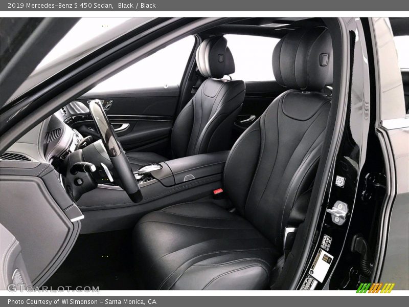 Black / Black 2019 Mercedes-Benz S 450 Sedan