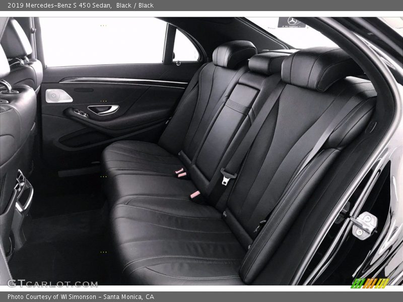 Black / Black 2019 Mercedes-Benz S 450 Sedan