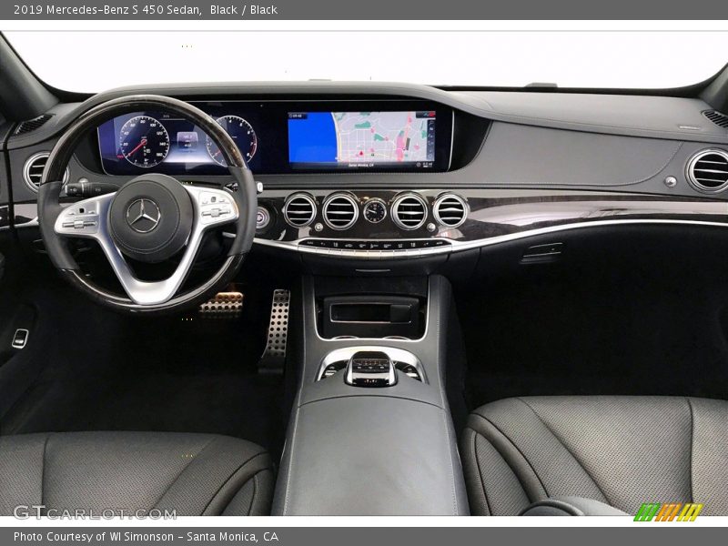 Black / Black 2019 Mercedes-Benz S 450 Sedan