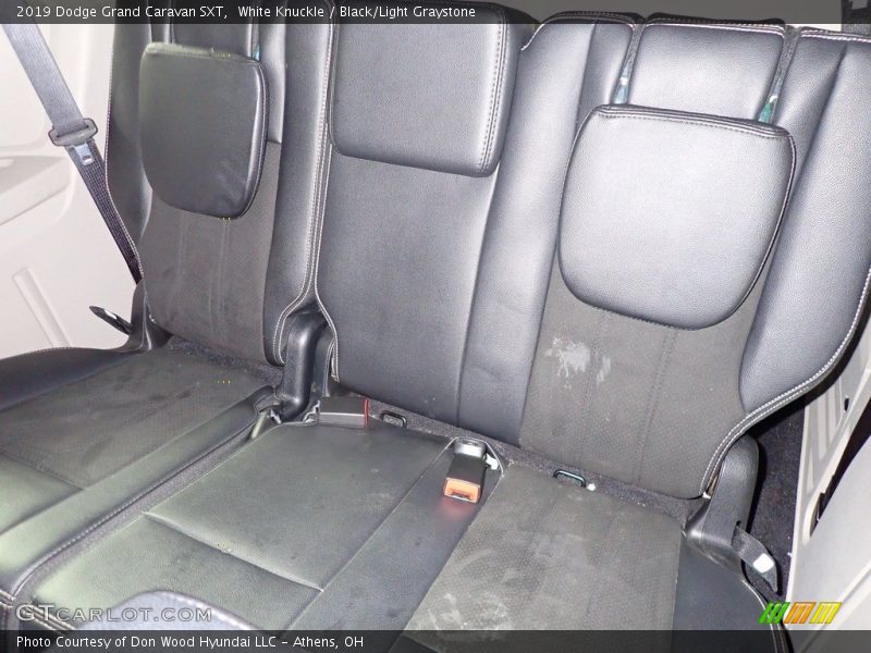 White Knuckle / Black/Light Graystone 2019 Dodge Grand Caravan SXT