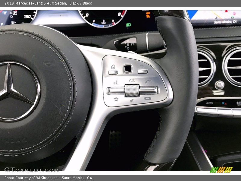 Black / Black 2019 Mercedes-Benz S 450 Sedan